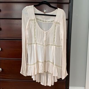 Free People Boho shirt - size small